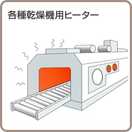 各種乾燥機用ヒーター