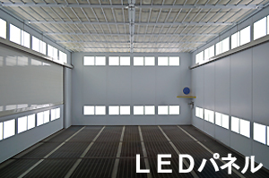 ブース内照明 LEDパネル